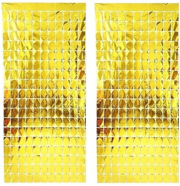 sulpha Golden Golden Foil Curtain-picture-44