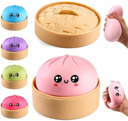 msvtradess Multicolor Dumplings Stress Balls-picture-44