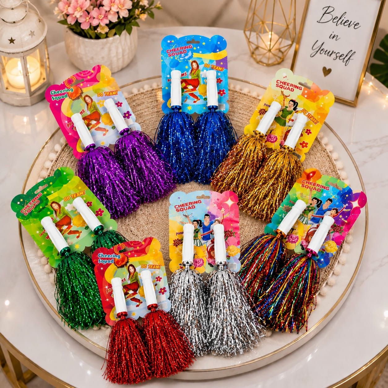 flycart Multicolor Cheerleading Pom Pom-picture-7