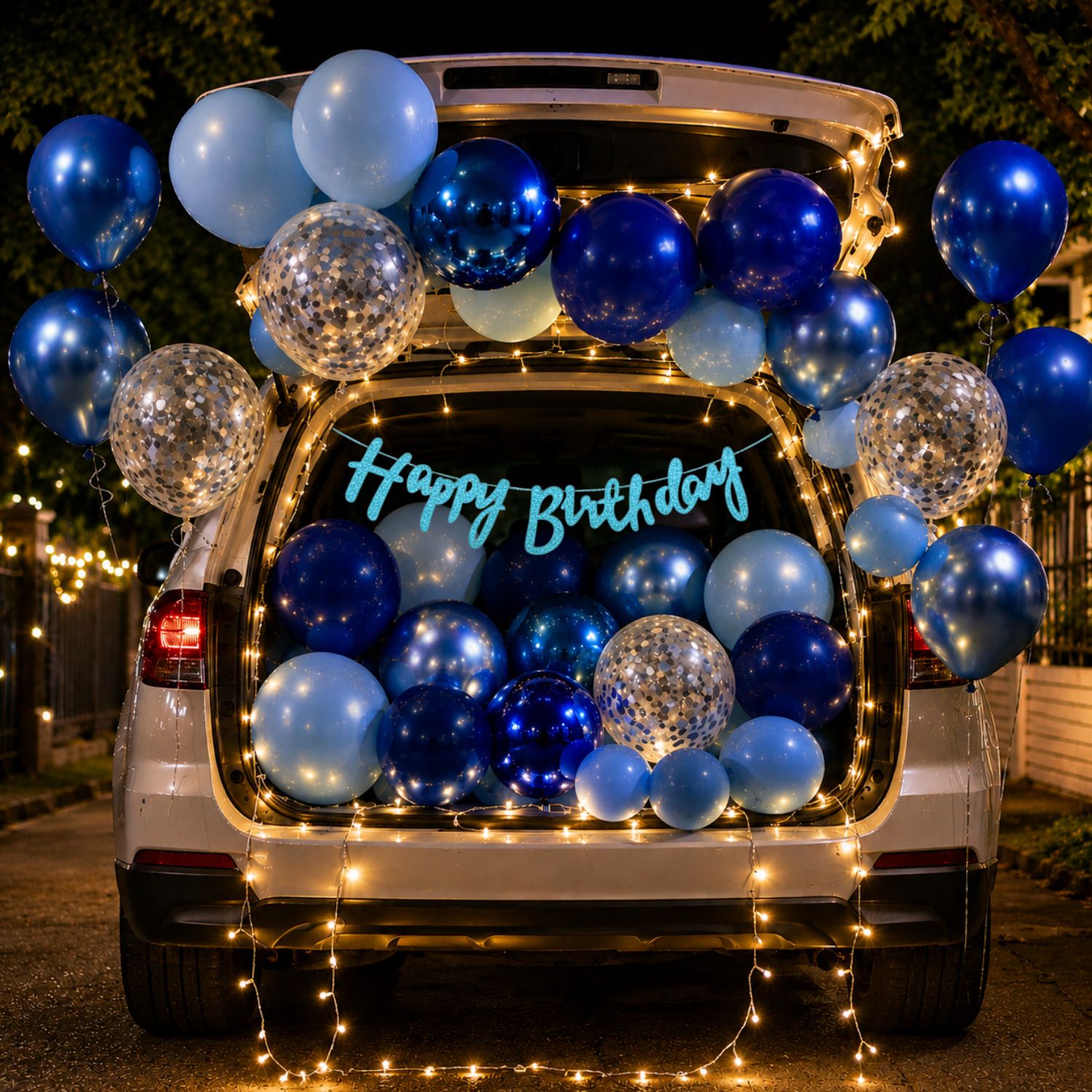 festylo Blue Car Decoration-picture-24