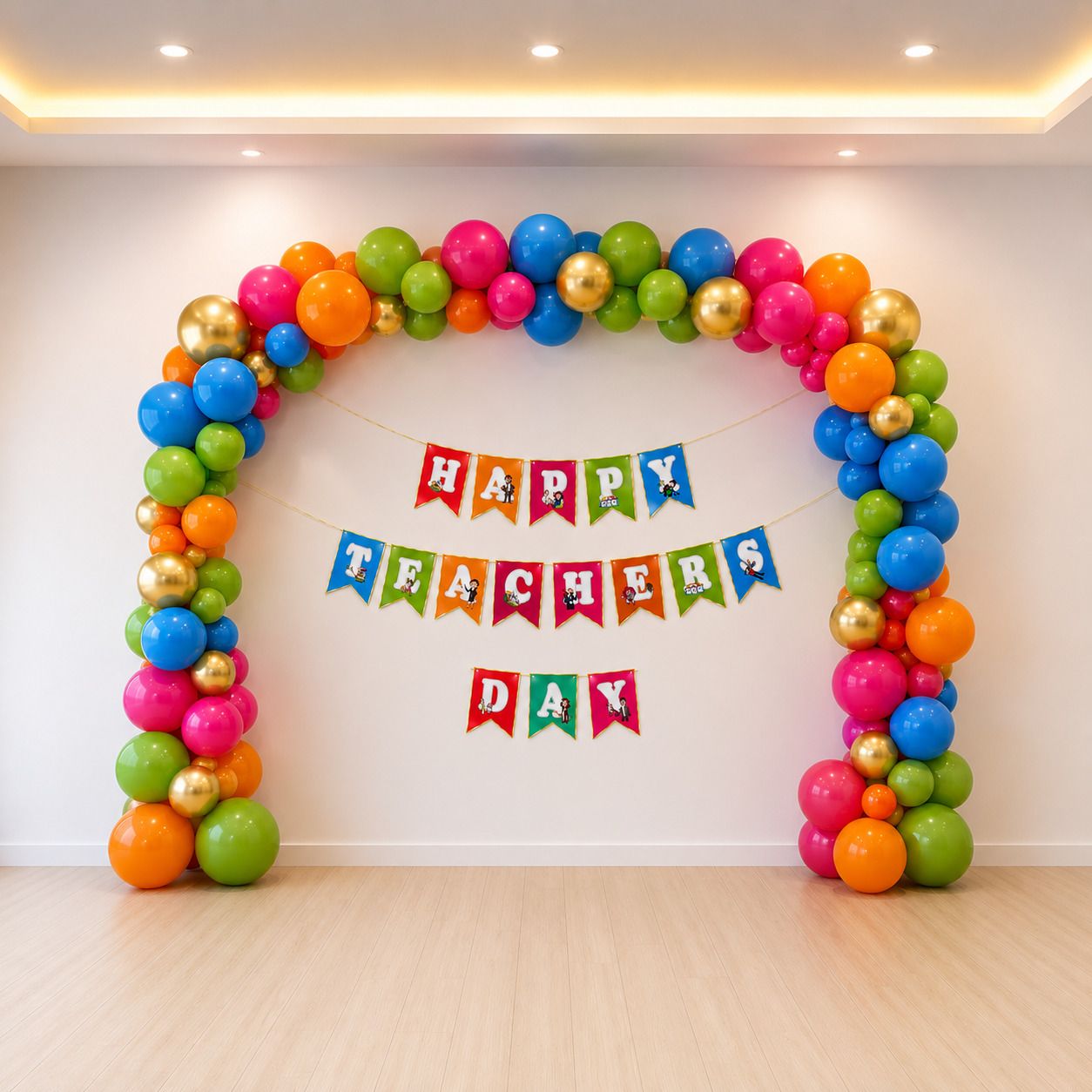 party box Multicolor Teachers Day Decoration Kit-picture-22