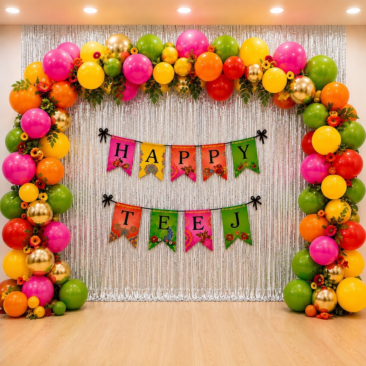party box Silver Happy teej Decoration-picture-41