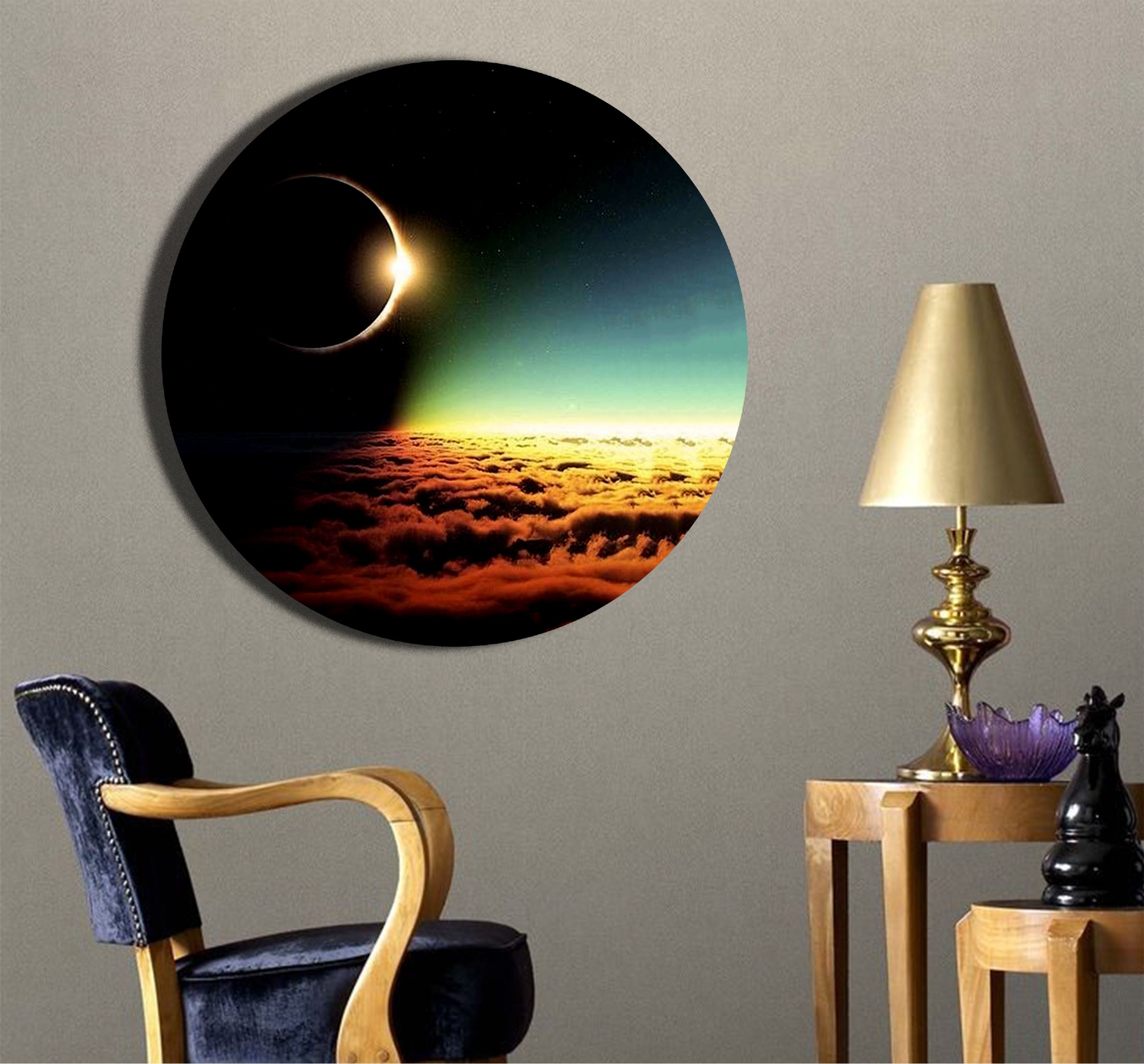 gfylo selestral epoclyps Wall hanging plate 8 inch Ceramic Decorative Platter-picture-12