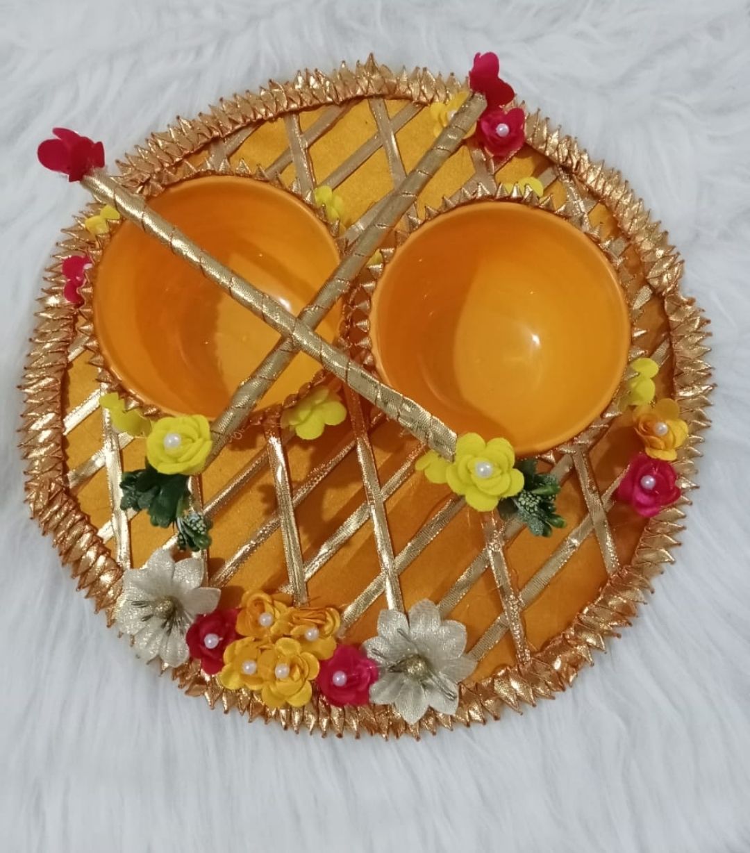 wood decorative platter