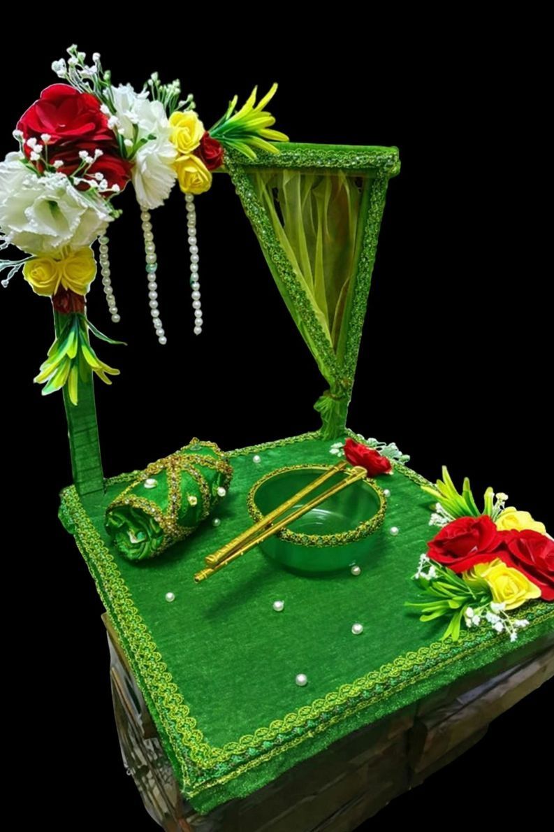 GGP Wood Decorative Platter