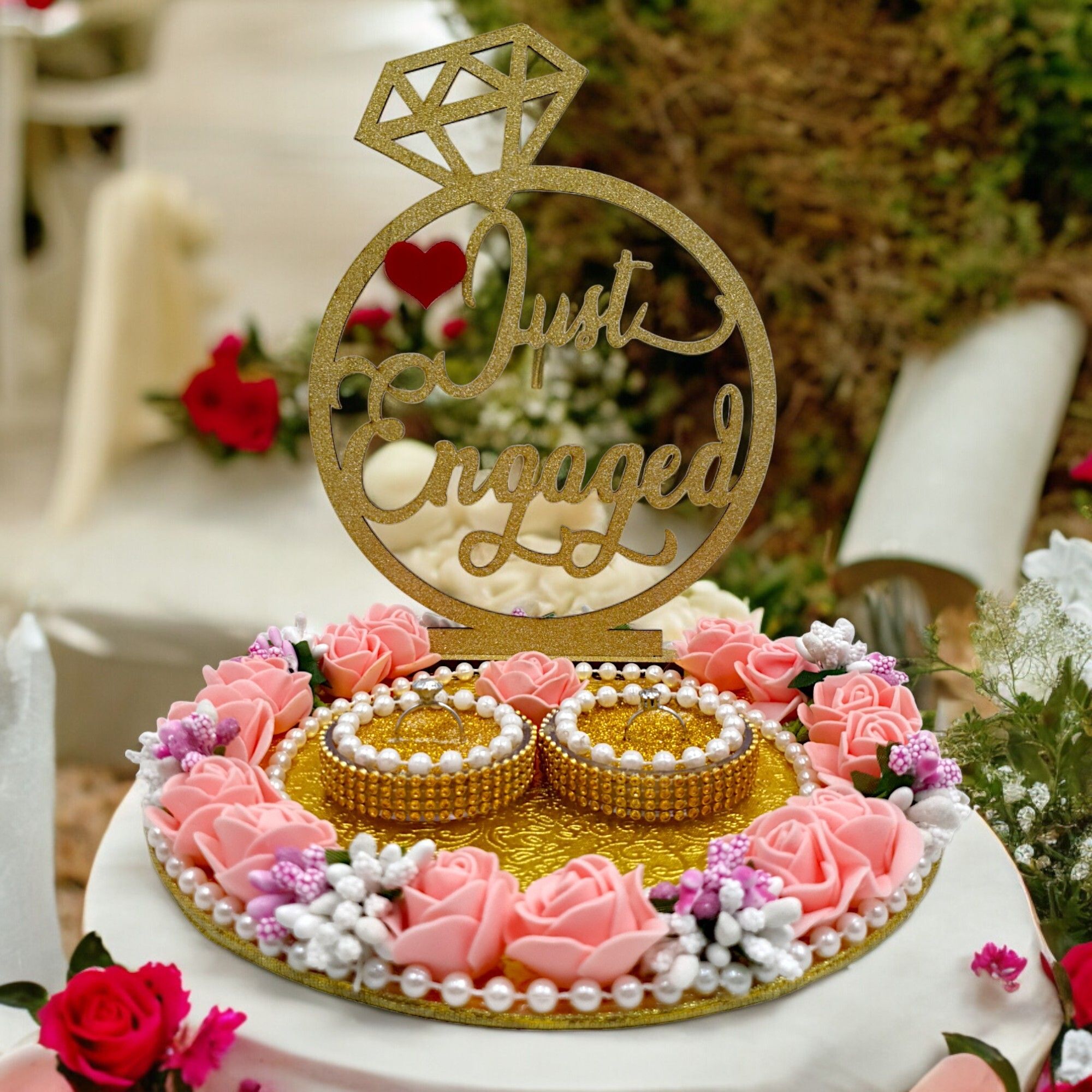 Stoneware, Plastic, Glass Decorative Platter-image-7