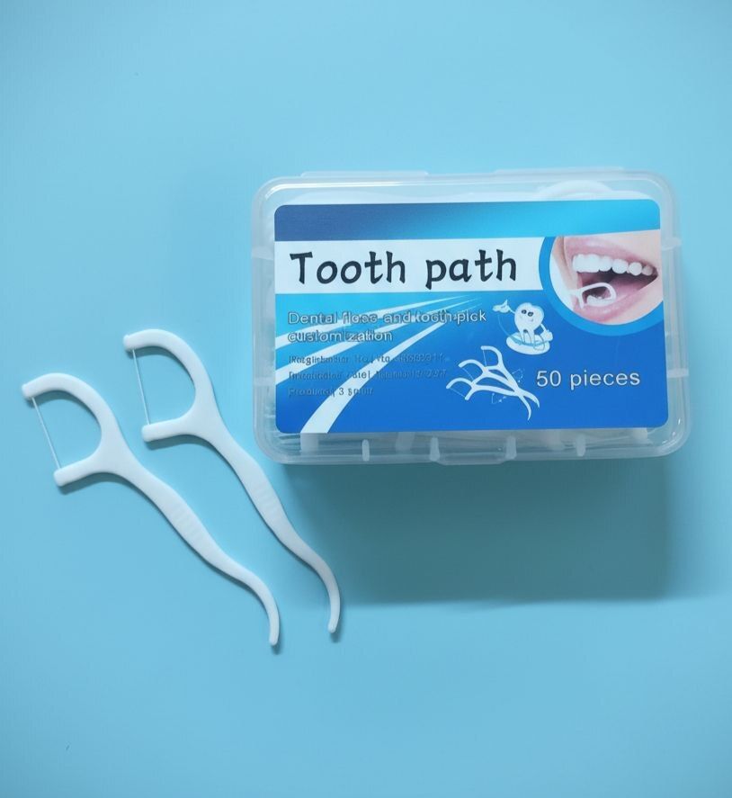 50pcsTooth Cleaning Dental Floss Pick Toothpicks Suparb for Clean Teeth-image-14