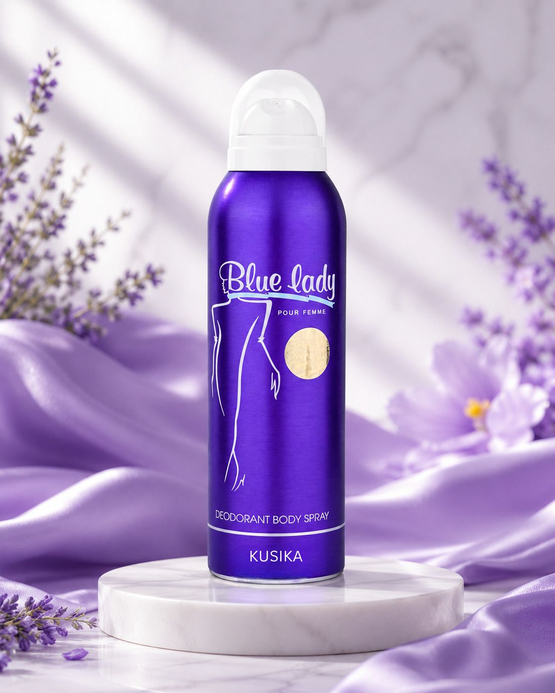 Blue Lady Women's Deodorant Spray – Fresh Floral Perfume Body Spray Deodorant Spray - For Women-image-46