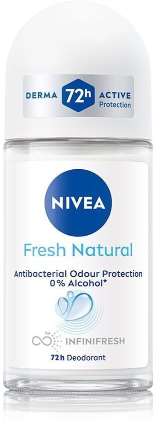 nivea Fresh Natural Roll On Deodorant | 72H Long Lasting Freshness Deodorant Roll-on - For Women-picture-23