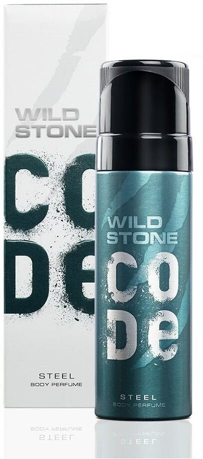 CODE Steel Long Lasting No Gas Perfume Body Spray-For Men