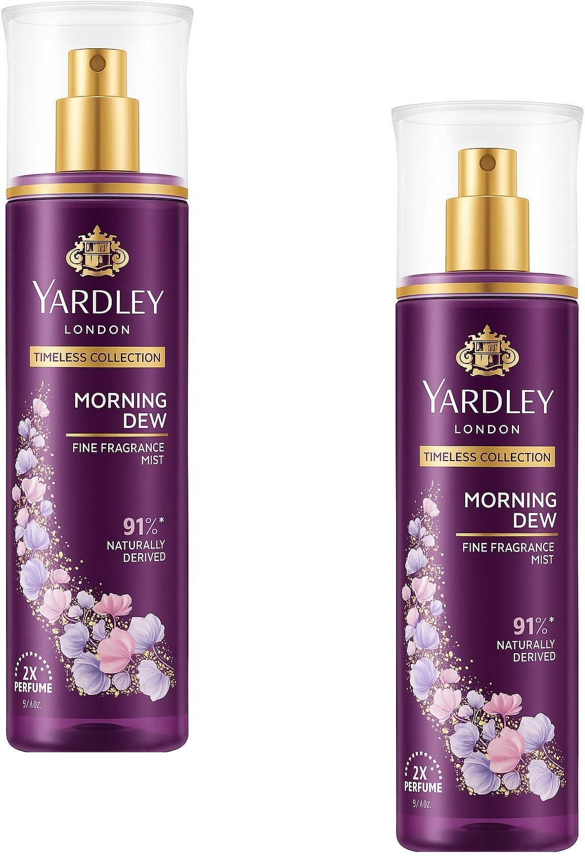 yardley london Morning Dew Fine Fragrance Mist with 2X Perfume Body Mist - For Women-picture-15