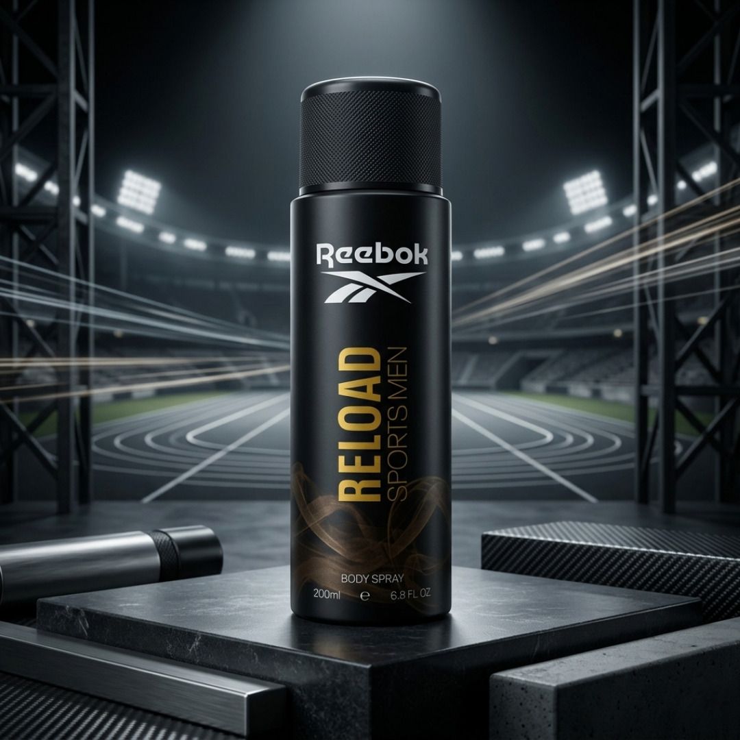 reebok Reload Sports Men Long Lasting Deodorant Body Spray for Men 200ml Body Spray - For Men-picture-14