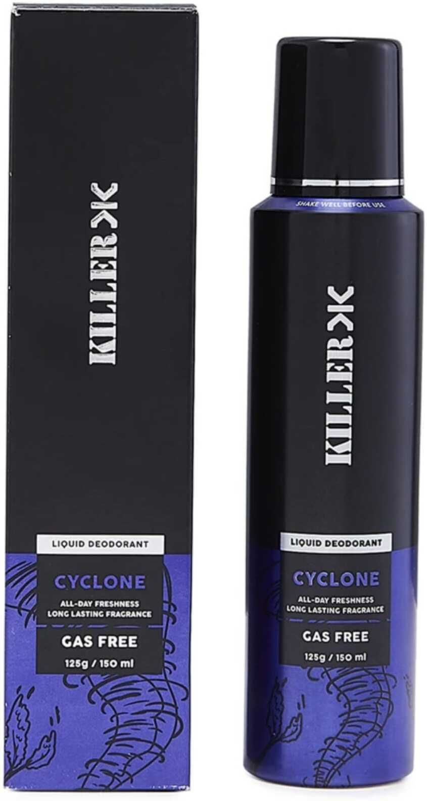 CYCLONE NO GAS BODY SPRAY PACK OF 1 Body Spray - For Men-image-4