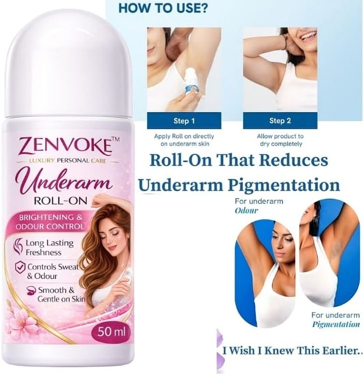 Underarm Sweat Control Roll On Deodorant 50ml Fresh Body Fragrance Deodorant Roll-on - For Women-image-31