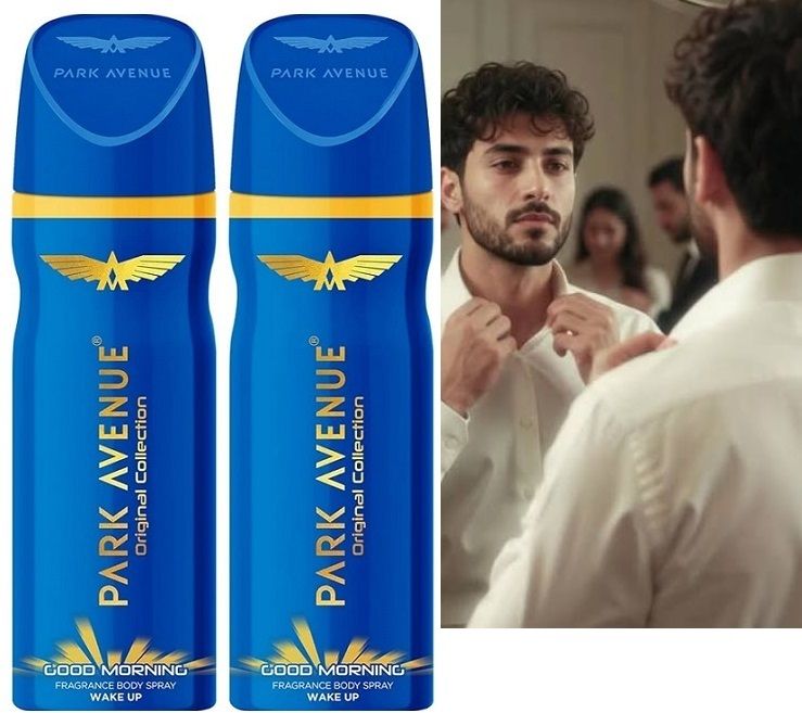 Good Morning Original Fragrance Body Spray for Men Pack of 2 Deodorant Spray - For Men-image-13