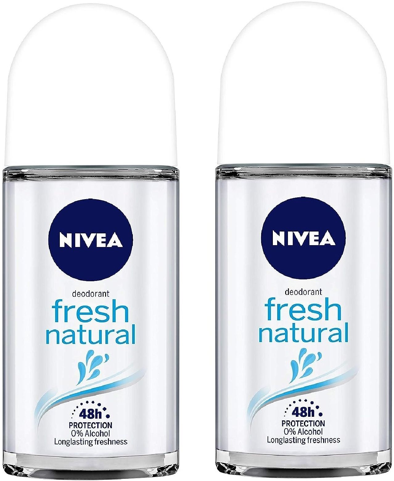 nivea Fresh Natural Roll On 25ml PACK OF 2 Deodorant Roll-on-For Women-picture-23