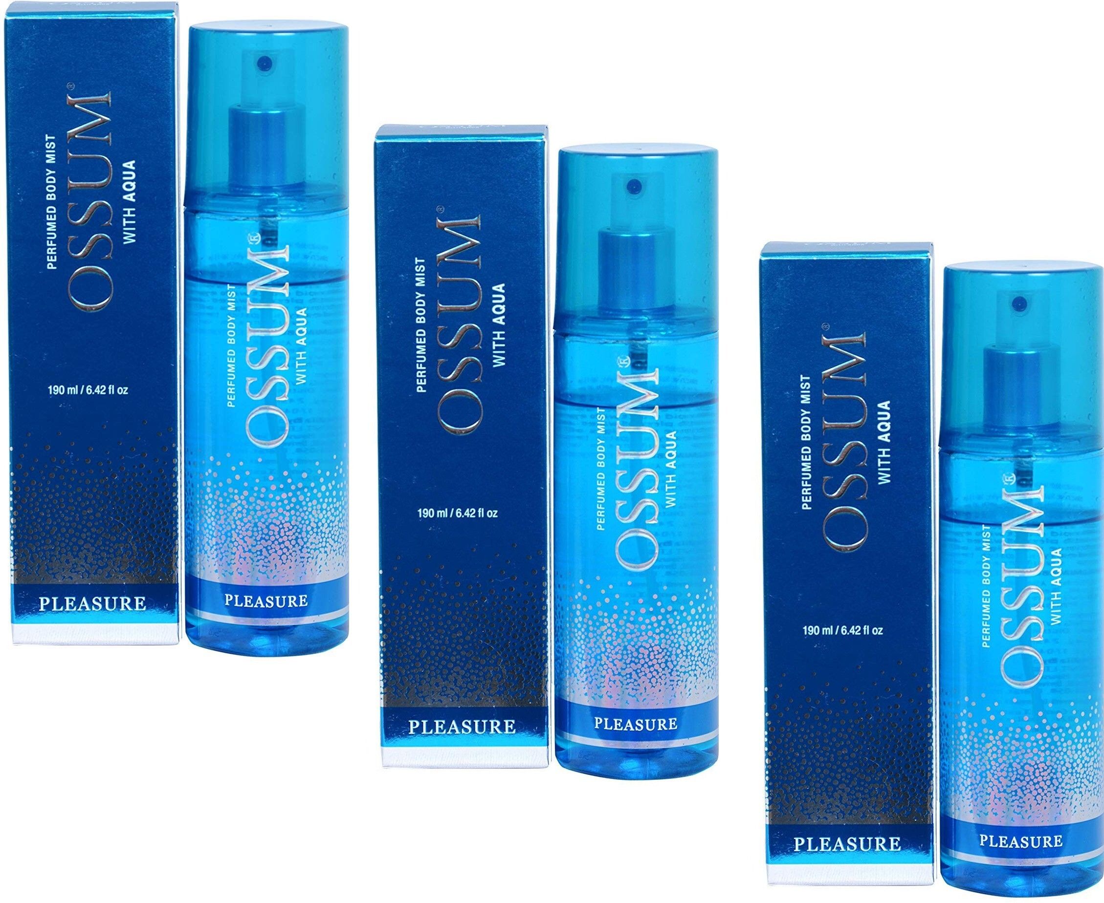 ossum Pleasure BODY MIST 190ML*3pc P3 Body Mist-For Women-picture-17