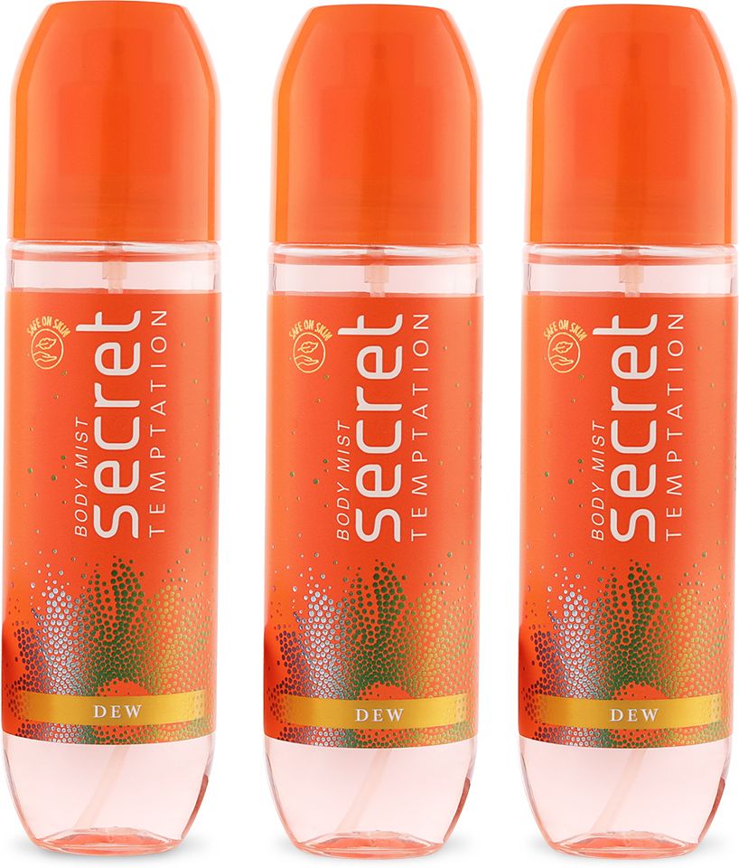 Dew Long Lasting Body Mist| Dermatologically Tested & Safe on Skin|135 ML Each Body Mist - For Women-image-19