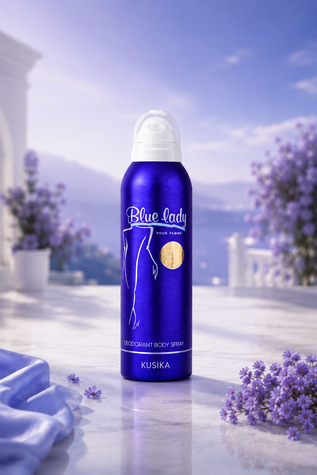 Blue Lady Fragrance Body Spray – Long Lasting Deodorant for Women Deodorant Spray - For Women-image-42
