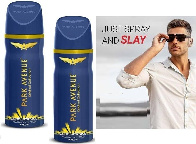 park avenue Good Morning Men's Body Spray Combo, Pack of 2 Deodorant Spray - For Men-picture-11