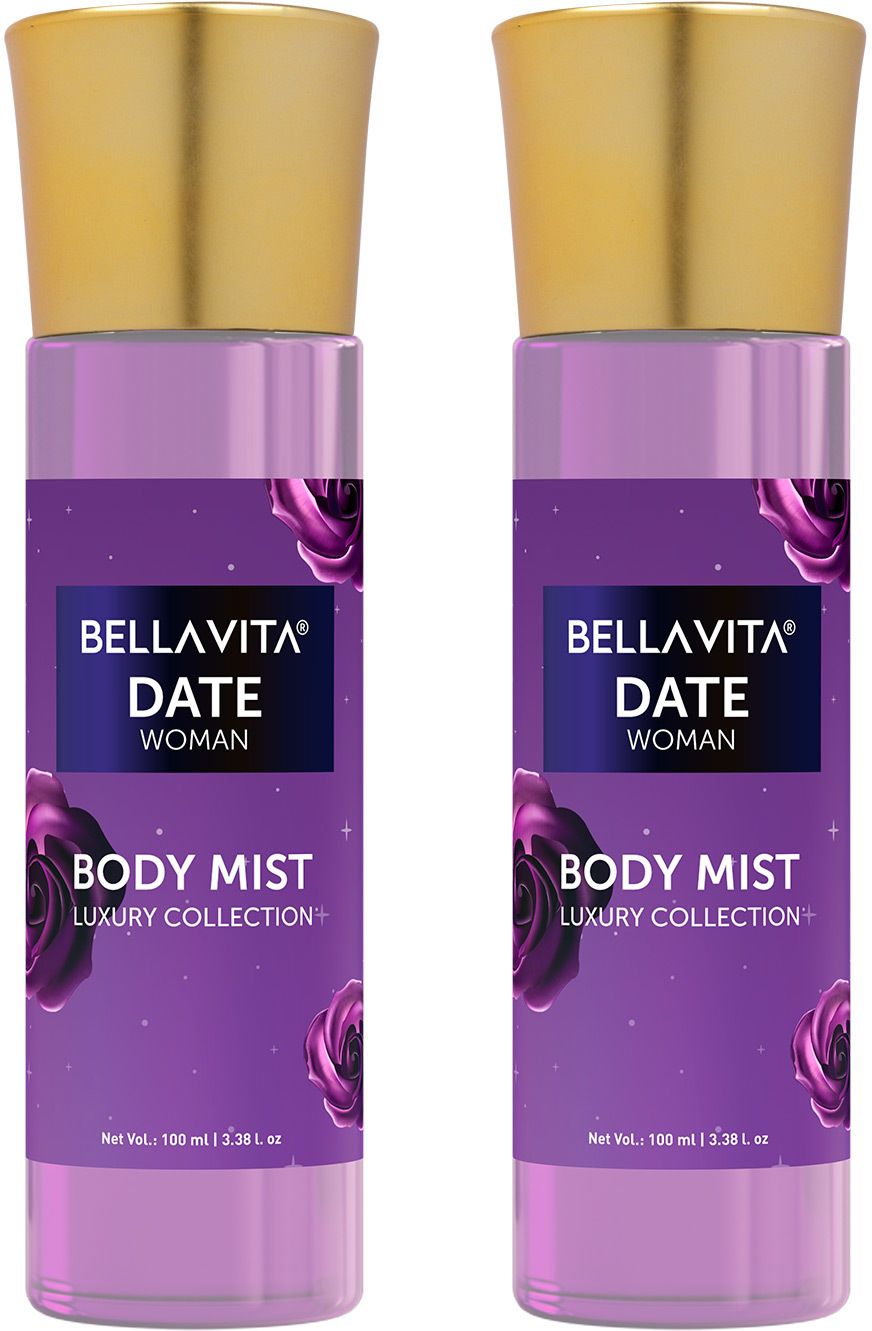 DATE Body Mist Set|Pink Pepper & Vanilla Notes|Long Lasting Fragrance| Body Mist-For Women