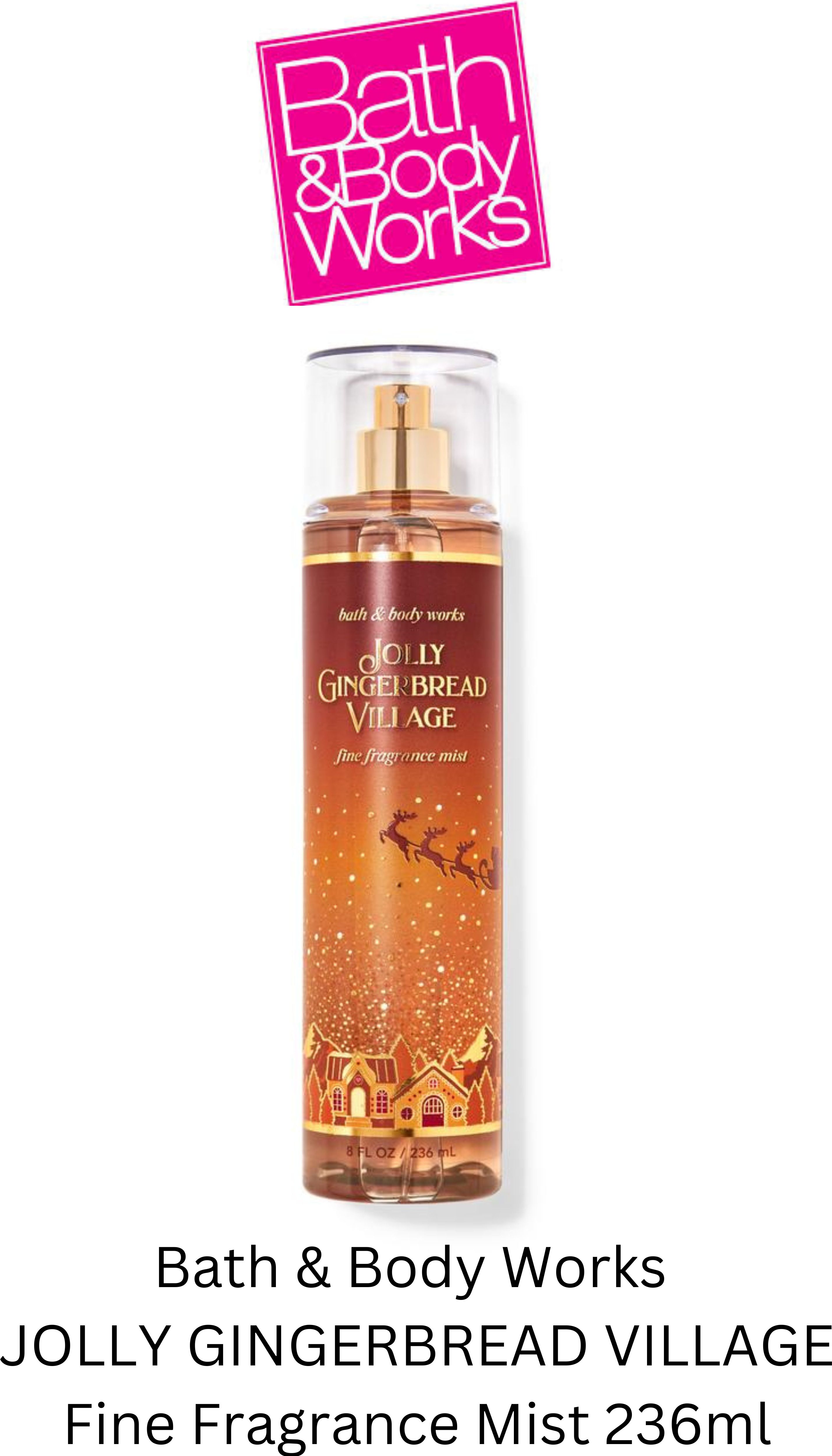 Jolly Gingerbread Village Fine Fragrance Mist Body Mist - For Women-image-43