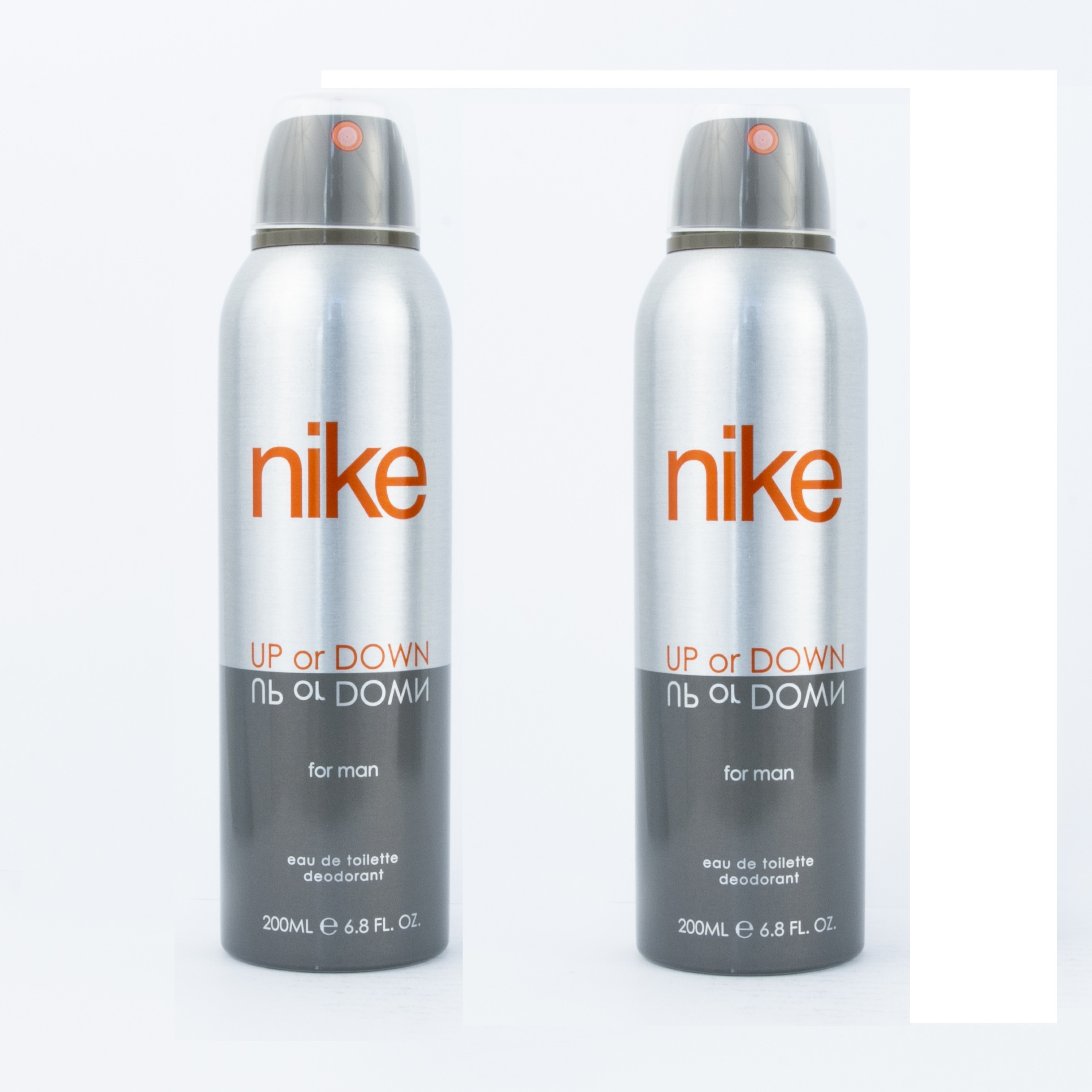 nike Up Or Down (2 x 200ml) Deodorant Spray - For Men image 1