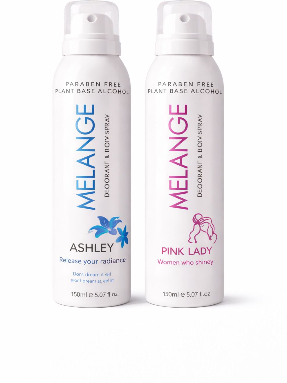 melange Ashley Pink Lady Deo Combo Body Spray - For Women-picture-11