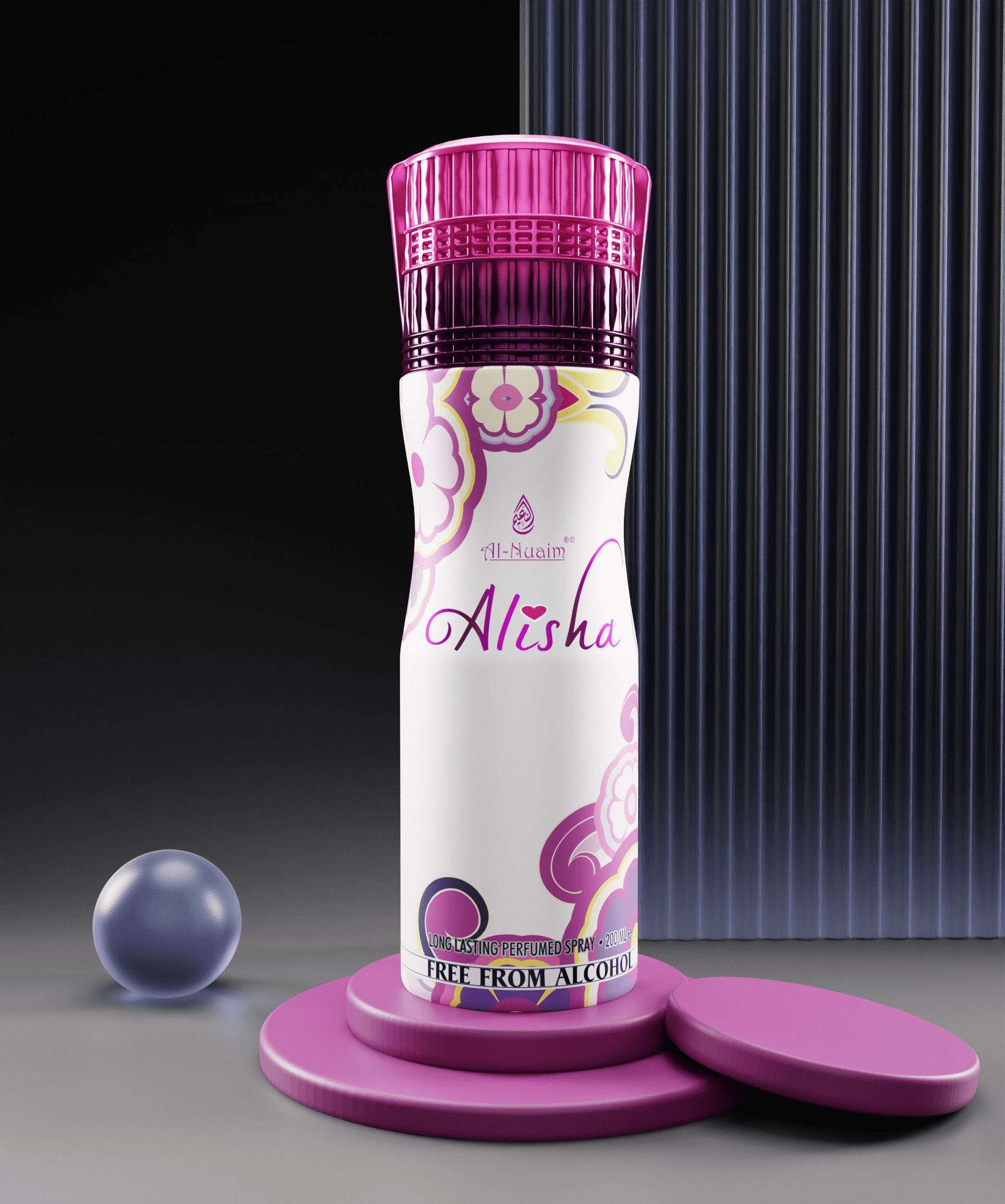 al-nuaim Alisha |Alcohol Free |Deodorant |Long Lasting Perfumed Spray Body Spray-For Women-picture-21