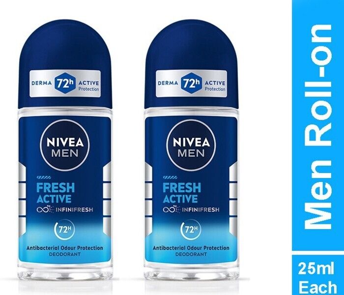 nivea Fresh Active 72H Active Protection Roll on Deodorant Roll-on - For Men-picture-27