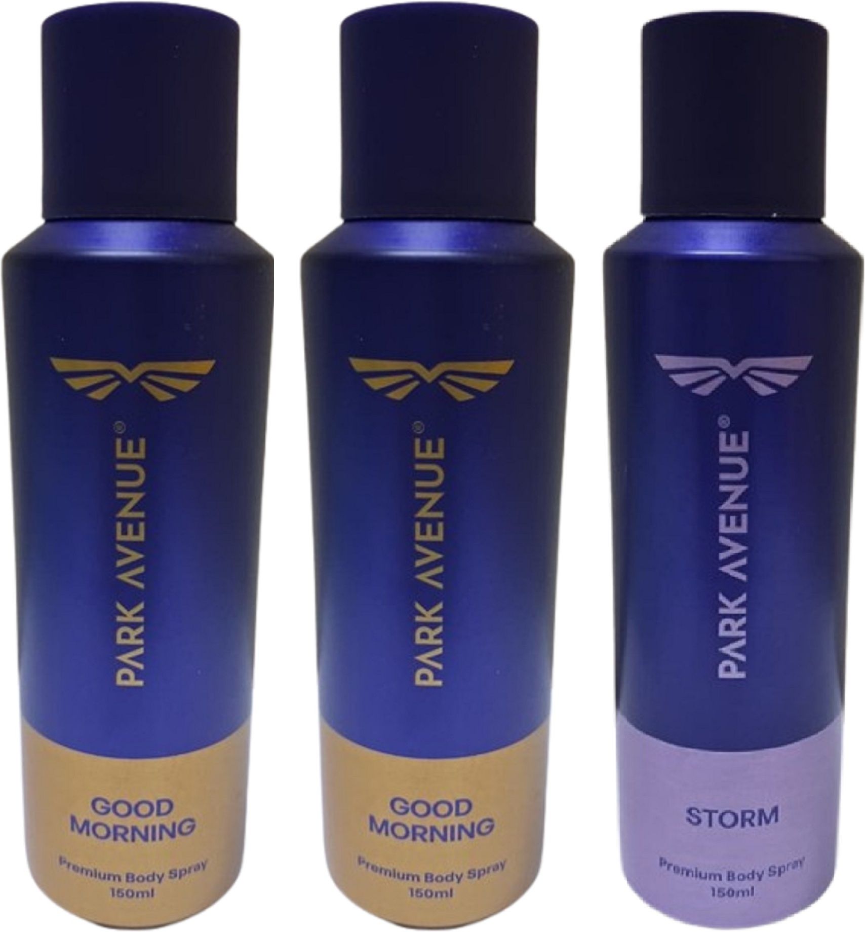 Good Morning (2nos) + Storm (1 no) Deodorant Spray - For Men-image-46