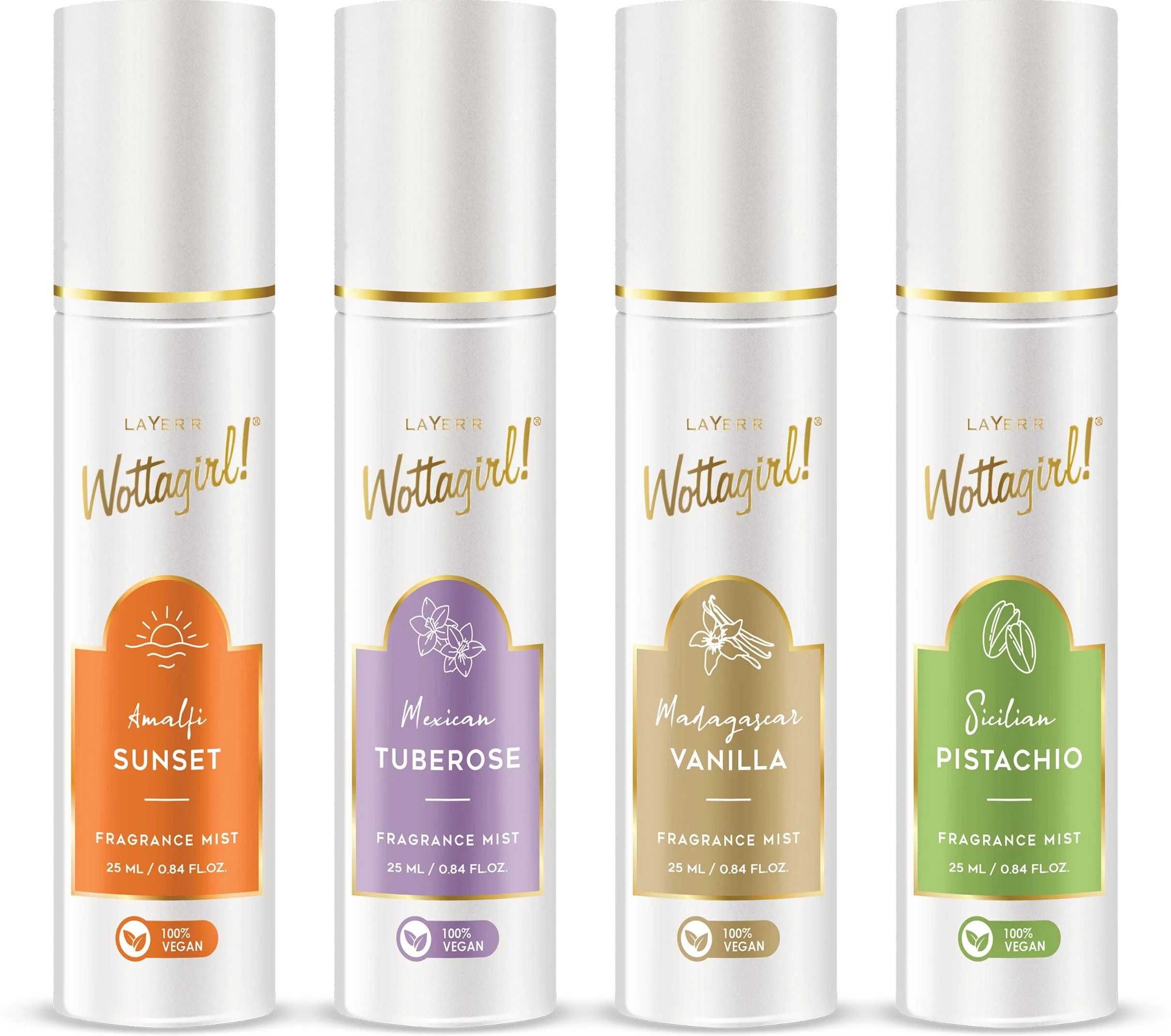 WOTTAGIRL VEGAN 25ML*4 Body Mist - For Women-image-42