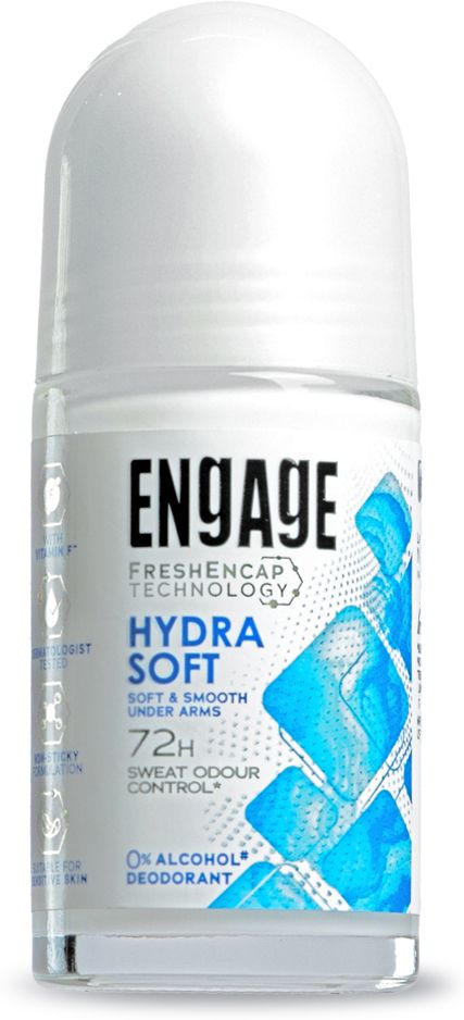 engage Hydra Soft Underarm Roll On Deo For Women 50ml, For Soft & Smooth Underarms Deodorant Roll-on - For Women-picture-33