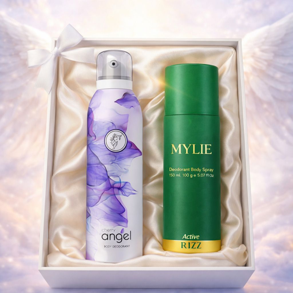 Angel Cherry Body Spray & Active Rizz Deodorant Combo | Luxury Unisex Body Spray - For Women-image-38