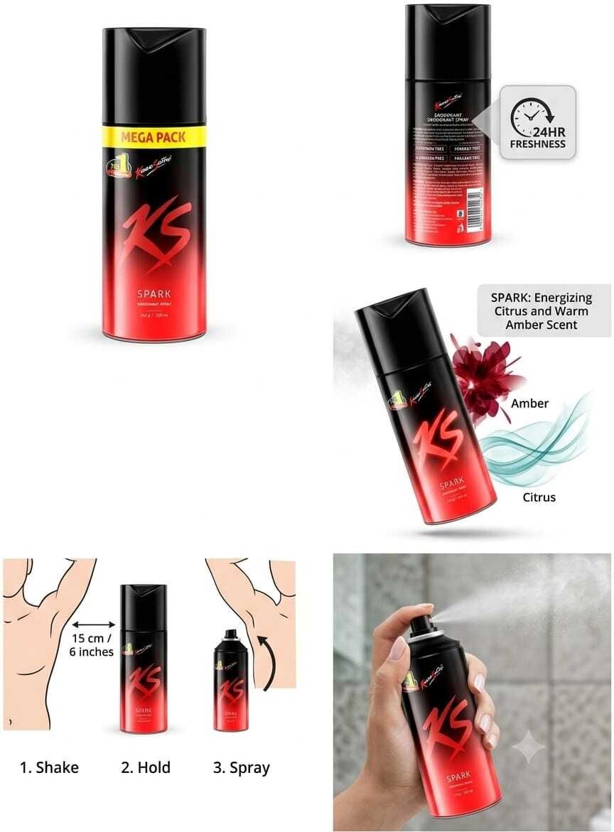 Deodorant of 220 ml Deodorant Spray - For Men-image-32