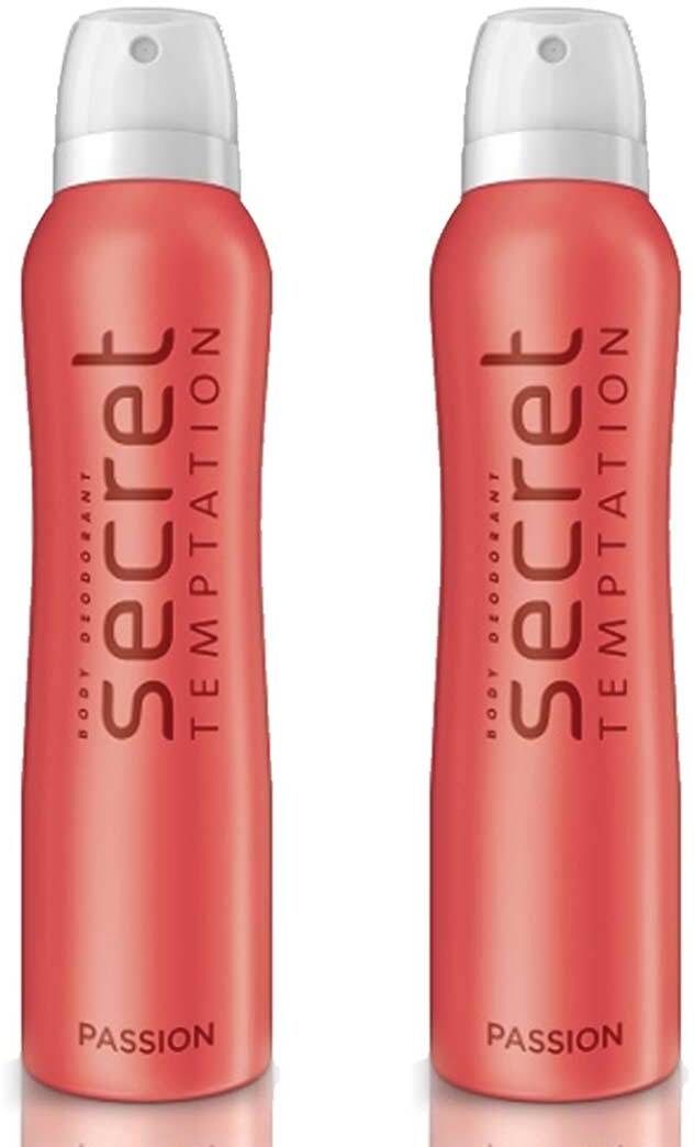 secret temptation Passion Pack of 2 Deodorant Spray - For Women-picture-40