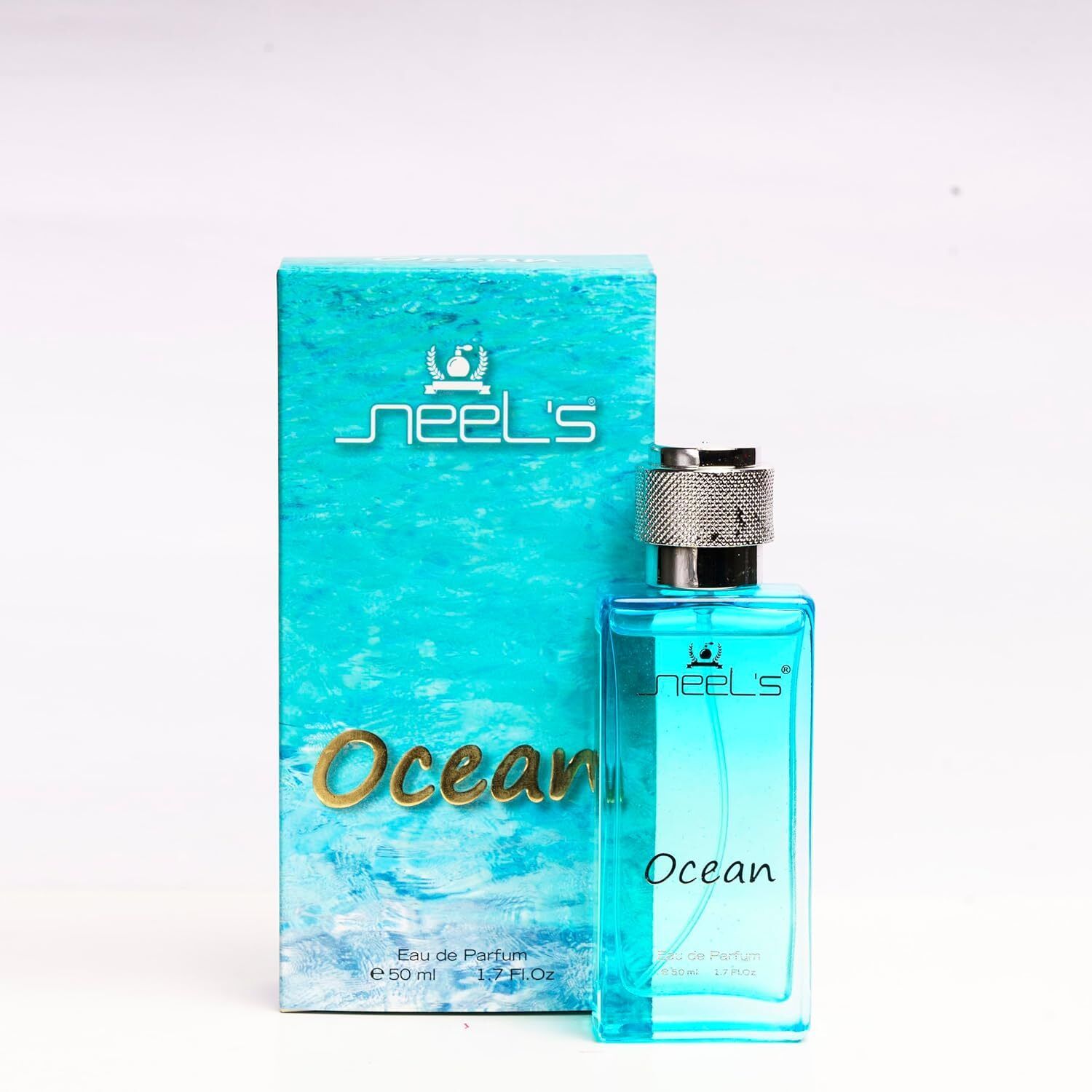 Ocean Perfume For Men Active,Premium Long Lasting Liquid Fragrance, 50ml Body Spray - For Men-image-0
