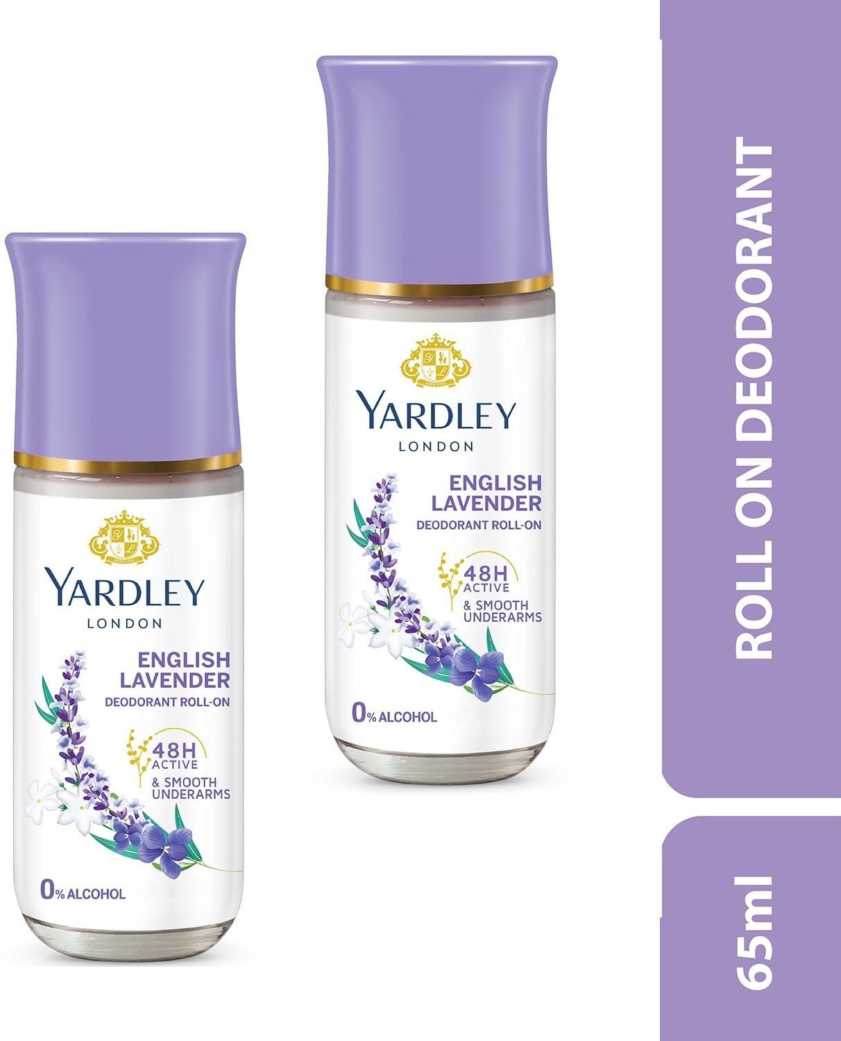 yardley london London English Lavender with Masculine Fragrance,Parabens Free Deodorant Roll-on - For Women-picture-8