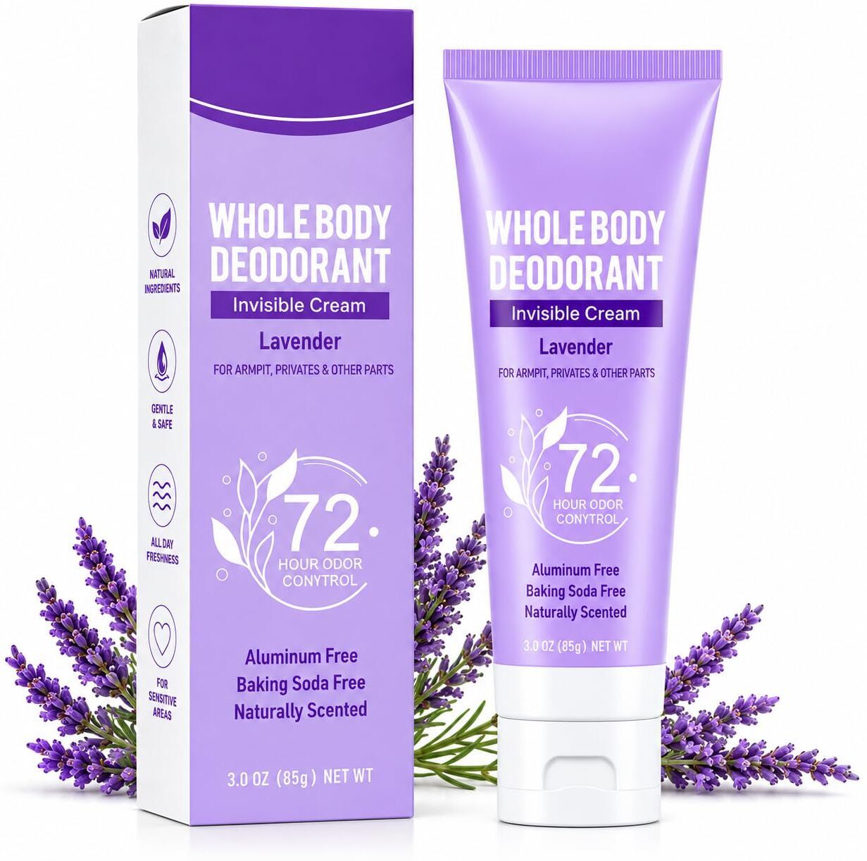 Whole Body Deodorant Cream for Men & Women Deodorant Cream - For Women-image-25