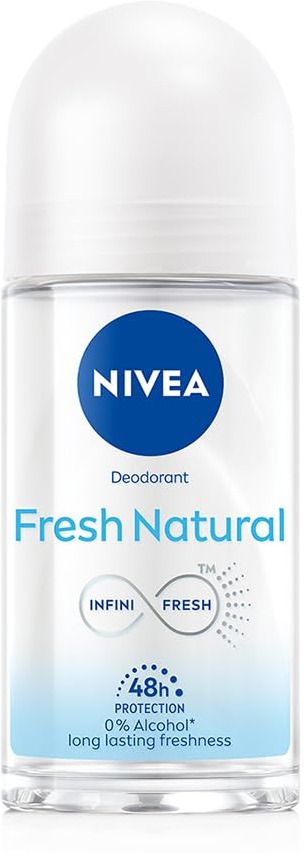 nivea Fresh Natural Infini Fresh 48h Protection 0% Alcohol Long Lasting Freshness Deodorant Roll-on - For Women-picture-36