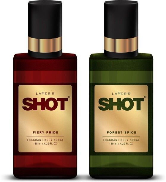 Shot Forest Spice|Fiery Pride combo for Men Pac... Deodorant Spray - For Men-image-25