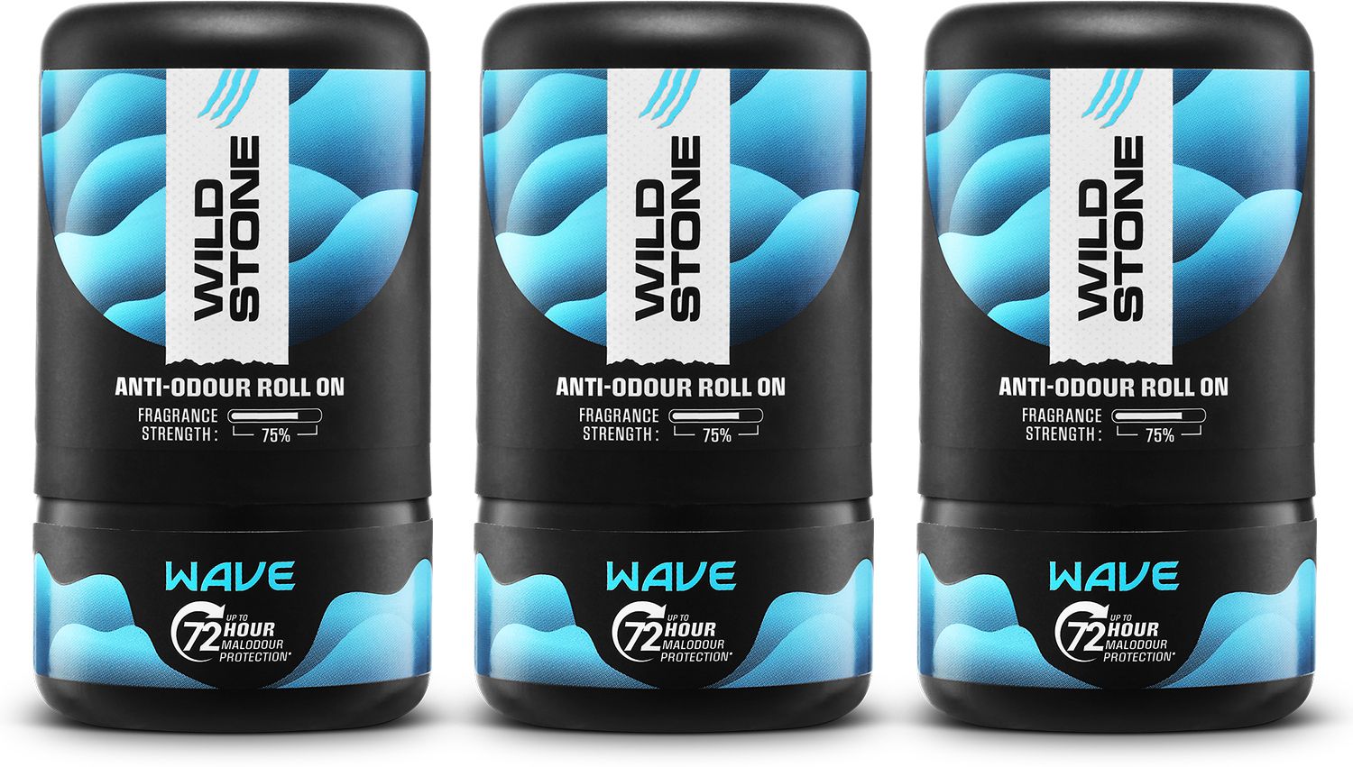 wild stone Wave Anti-Odour Roll On-Up to 72-Hour Odour Control Long-Lasting Freshness Deodorant Roll-on - For Men-picture-30