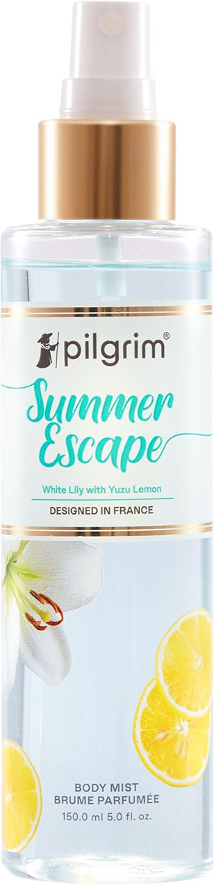 Summer Escape Body Mist with White Lily & Yuzu Lemon | Long-Lasting Freshness | Body Mist - For Women