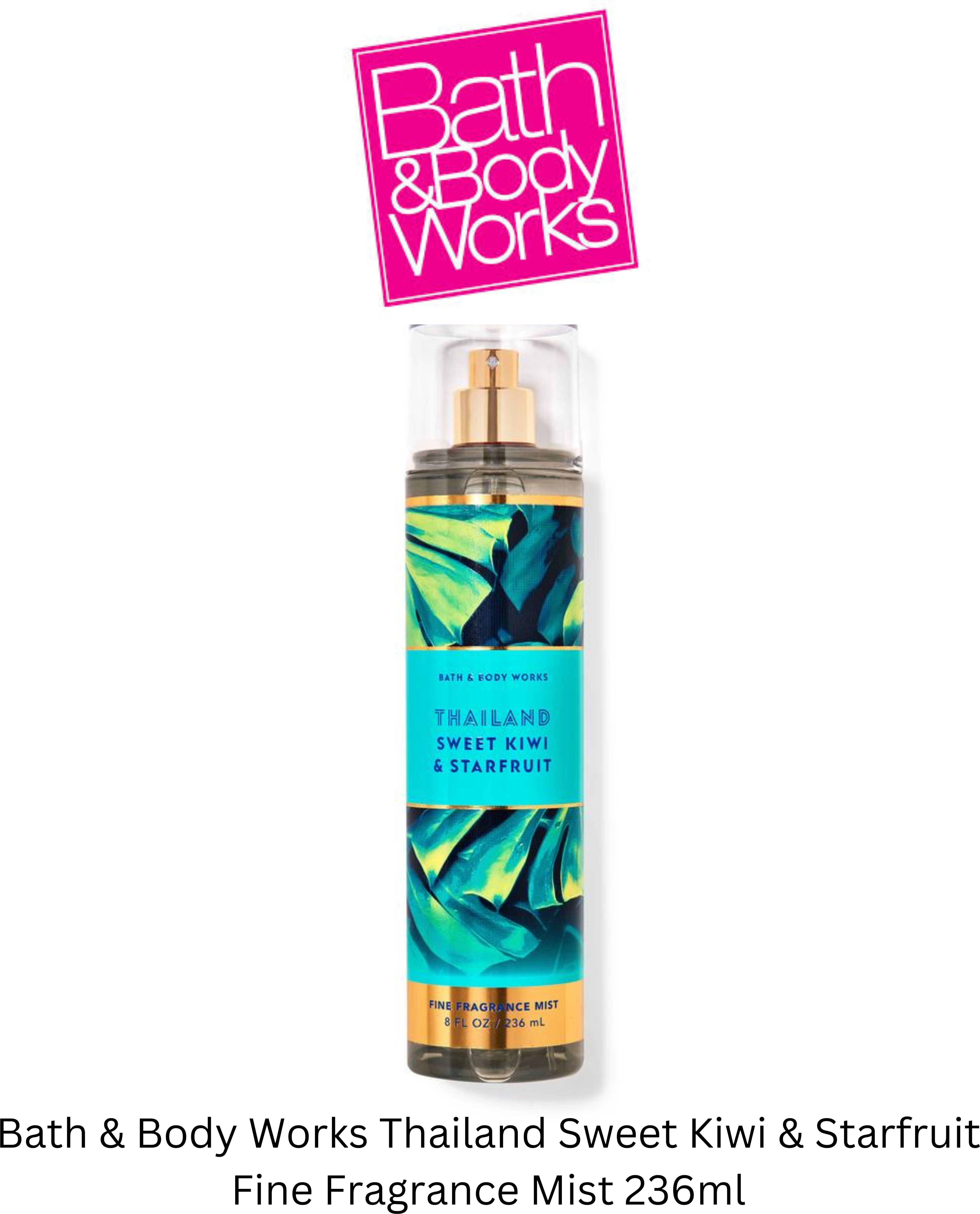 Thailand Sweet Kiwi & Starfruit Fine Fragrance Mist 236ml Body Mist-For Women