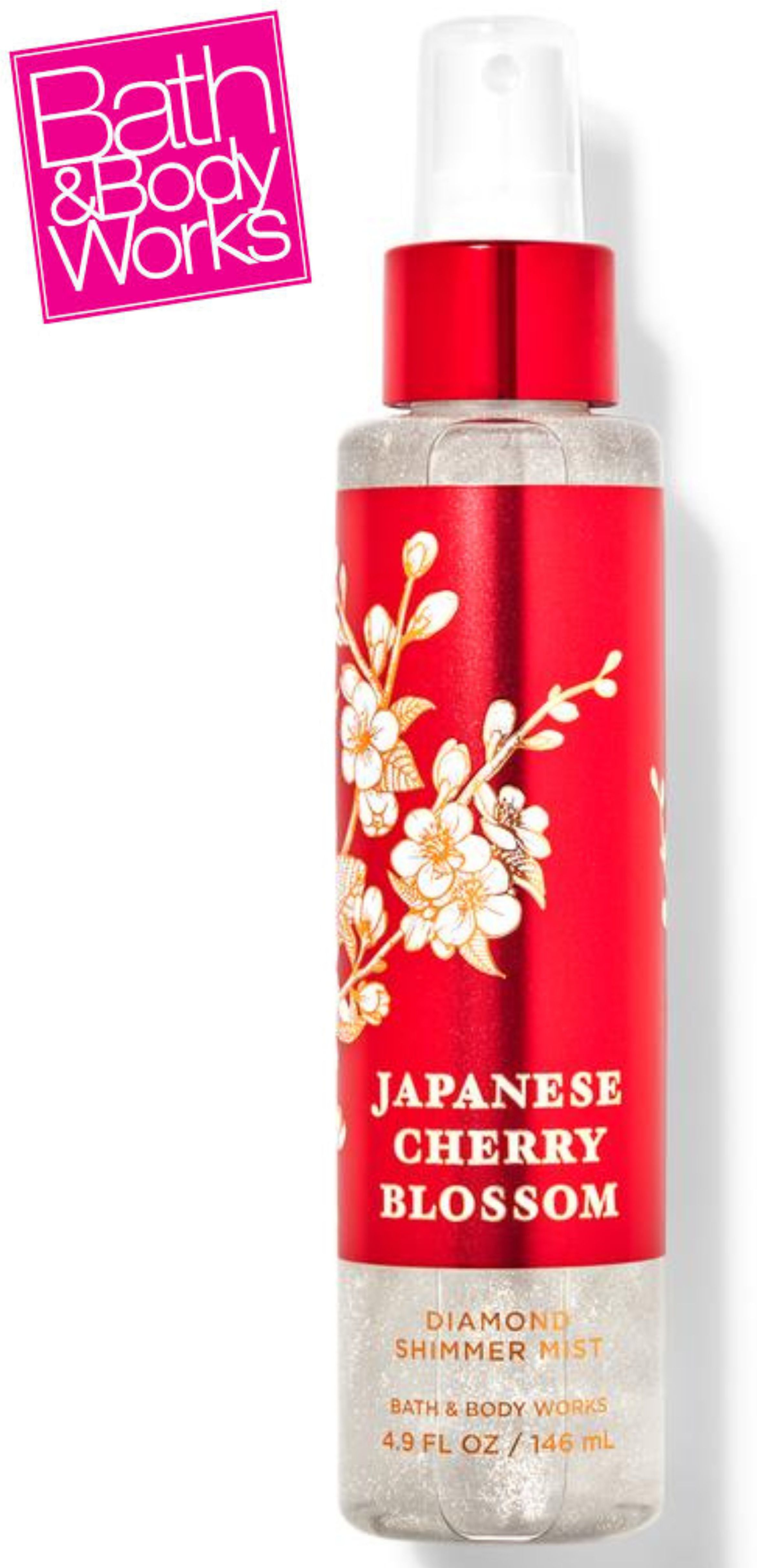 Japanese Cherry Blossom Diamond Shimmer Body Mist-For Women-image-8