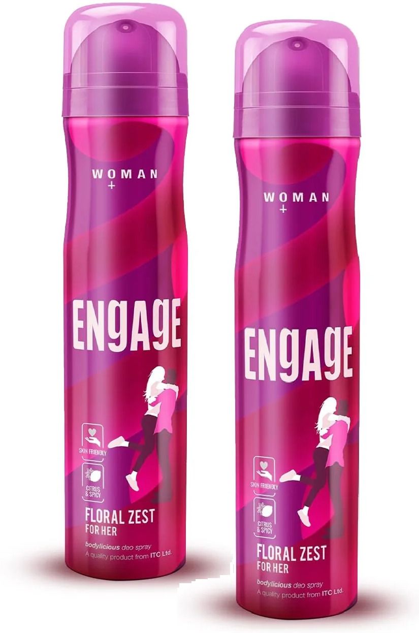engage Floral Zest Deo Combo Deodorant Spray - For Women-picture-43