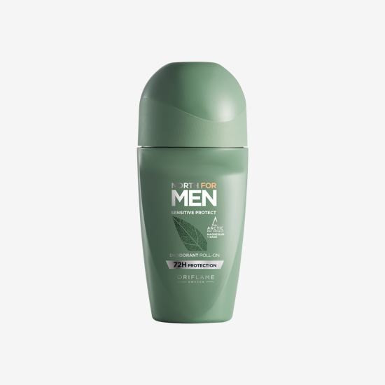 oriflame sweden NORTH FOR MEN Sensitive Protect Deodorant Roll-On Deodorant Roll-on - For Men image 1