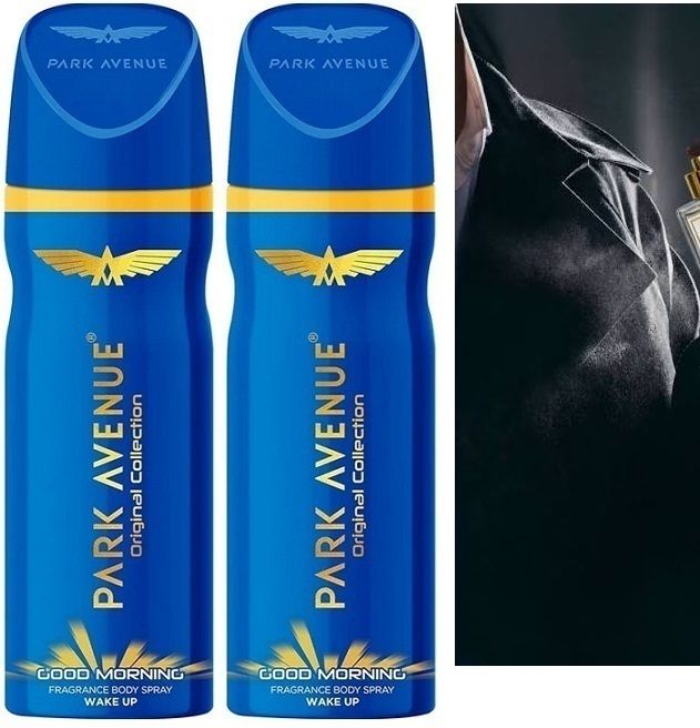 Good Morning Refreshing Fragrance Body Spray Pack of 2 Deodorant Spray - For Men-image-17