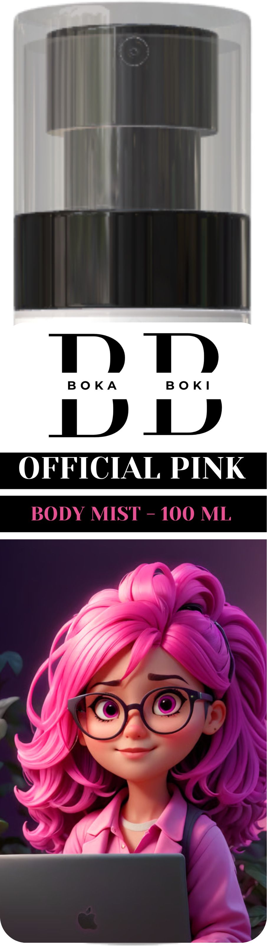 Official Pink Body Mist|premium Mist Spray for Women|Refreshing & Skin-Friendly Body Mist - For Women-image-15