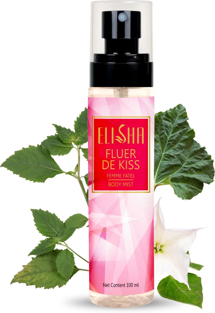 Fleur De Kiss Body Mist – Floral & Long-Lasting Fragrance Body Mist - For Women-image-34